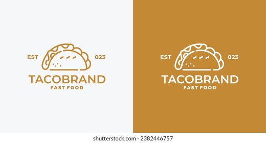 Ilustración vectorial del logotipo de Taco