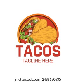 Taco logo, Tacos logo design, cafe logo
