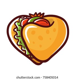 taco love logo