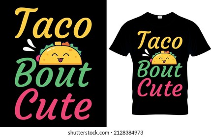Taco Lover t shirt - Tacos T shirt Design Template