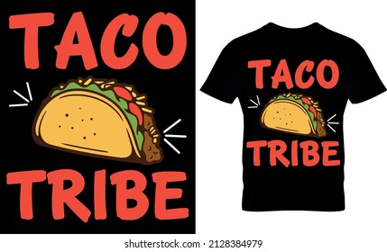 Taco Lover t shirt - Tacos T shirt Design Template