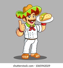 Taco Man Poncho Suit Stock Vector (Royalty Free) 1065948176 | Shutterstock