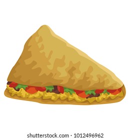 Taco mexican food
