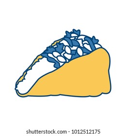 Taco mexican food