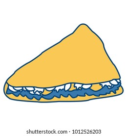 Taco mexican food
