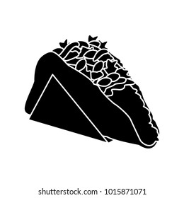 Taco mexican food