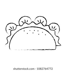 taco mexican food icon