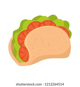 taco mexican food icon