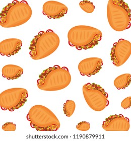 taco mexican food pattern