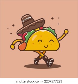 Taco National Taco Day Illustration Vector Graphics svg