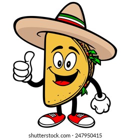 Taco with Thumbs Up