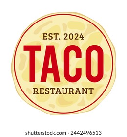 Taco or Tortilla Restaurant Logo