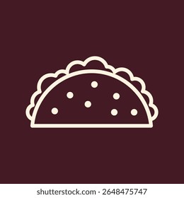 Taco trendy vector art design fetching amazing colorful useful illustration.eps