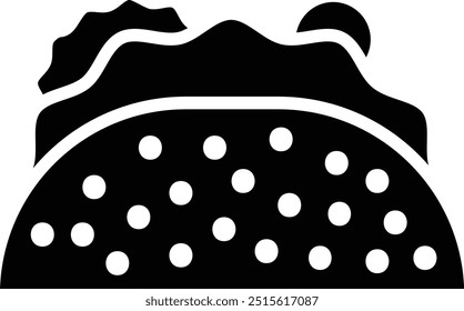 Taco Vektor Symbol Design Illustration