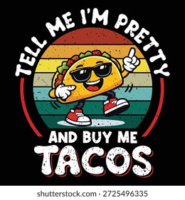 Diseño de camiseta de tipografía vintage retro de Vector Taco.