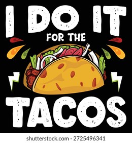 Vetor de taco Retro vintage tipografia t shirt design.