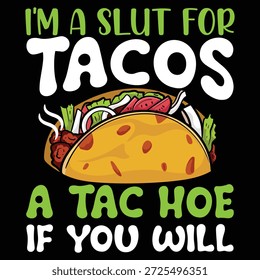 Vetor de taco Retro vintage tipografia t shirt design.