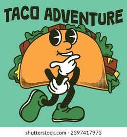 Diseño de Tacos con aventura en Taco