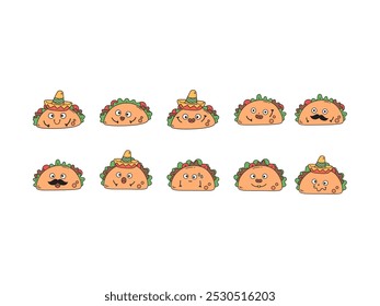 Tacos Fast Snack Element Set