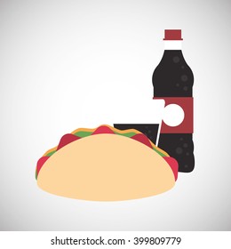 tacos icon design, vector illustration
