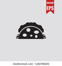 Tacos icon.Vector illustration.