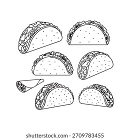 «Tacos (Soft and Crunchy) with Vegetable»