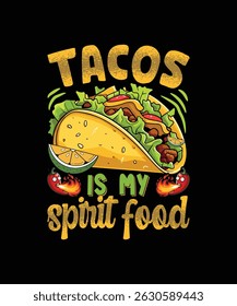 tacos t shirt design,
food,
graphic designer,

