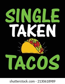 Tacos t shirt design graphic file