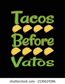 Tacos t shirt design graphic file