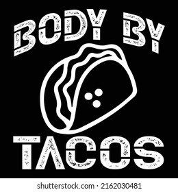 Tacos t-shirt design vector eps file