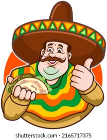 Tacos are a typical Mexican dish consisting of tortilla rolls or folds filled with various dishes inside.