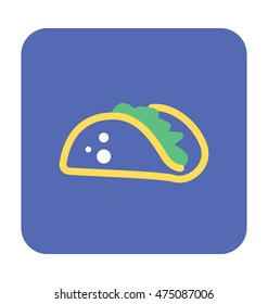 Tacos Vector Icon