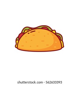 Tacos Vector Illustration