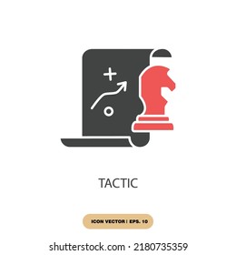 tactic icons  symbol vector elements for infographic web