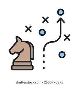 Elemento de icono táctico para el diseño