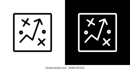 Tactical icon vector simple element illustration editable