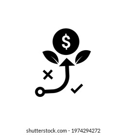 Tactical Investment icon in vector. Logotype