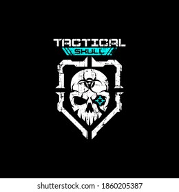 Tactical Logo, Tactical Skull, Target Skull