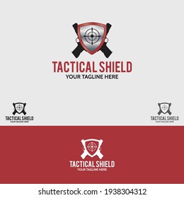 tactical logo vector design template