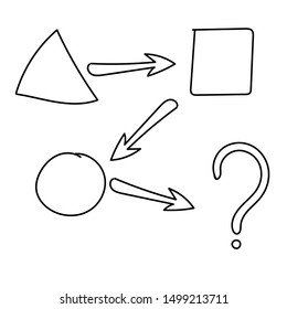 Tactical plan line icon scheme strategy tactic