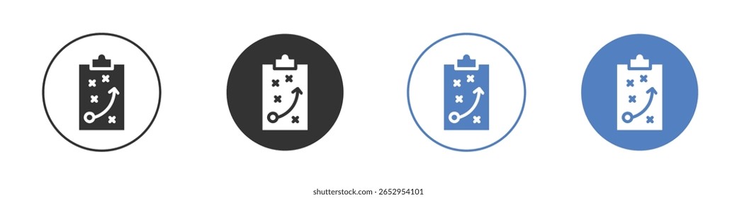Ícone de tática logotipo designs gráficos