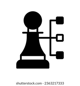 Tactics vector icon which can easily modify or edit


