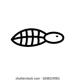 Tadpole Icon Or Logo Isolated Sign Symbol Vector Illustration - High Quality Black Style Vector Icons
