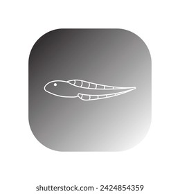 icono de renacuajo plantilla de vector ilustración diseño de logotipo