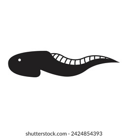 tadpole icon vector template illustration logo design