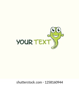 tadpole vector illustration