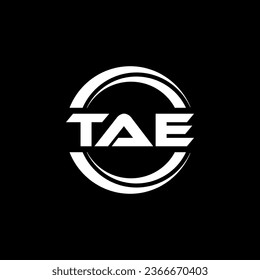 TAE Logo Design, Inspiration for a Unique Identity. Modern Elegance and Creative Design. Watermark Your Success with the Striking this Logo.