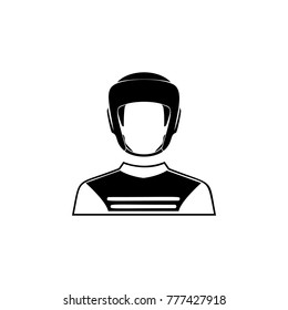 Taekwondo avatar icon. Characters of professions Icon. Premium quality graphic design. Signs, symbols collection, simple icon for websites, web design, mobile app on white background