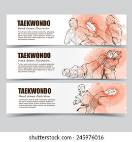  taekwondo banners.