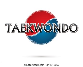 Taekwondo, Font , text  graphic vector